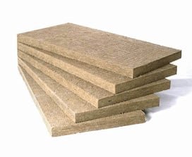 צמר סלעים עטוף/ חשוף