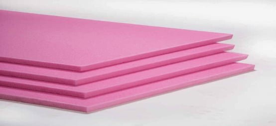 לוח פוליסטירן מושחל