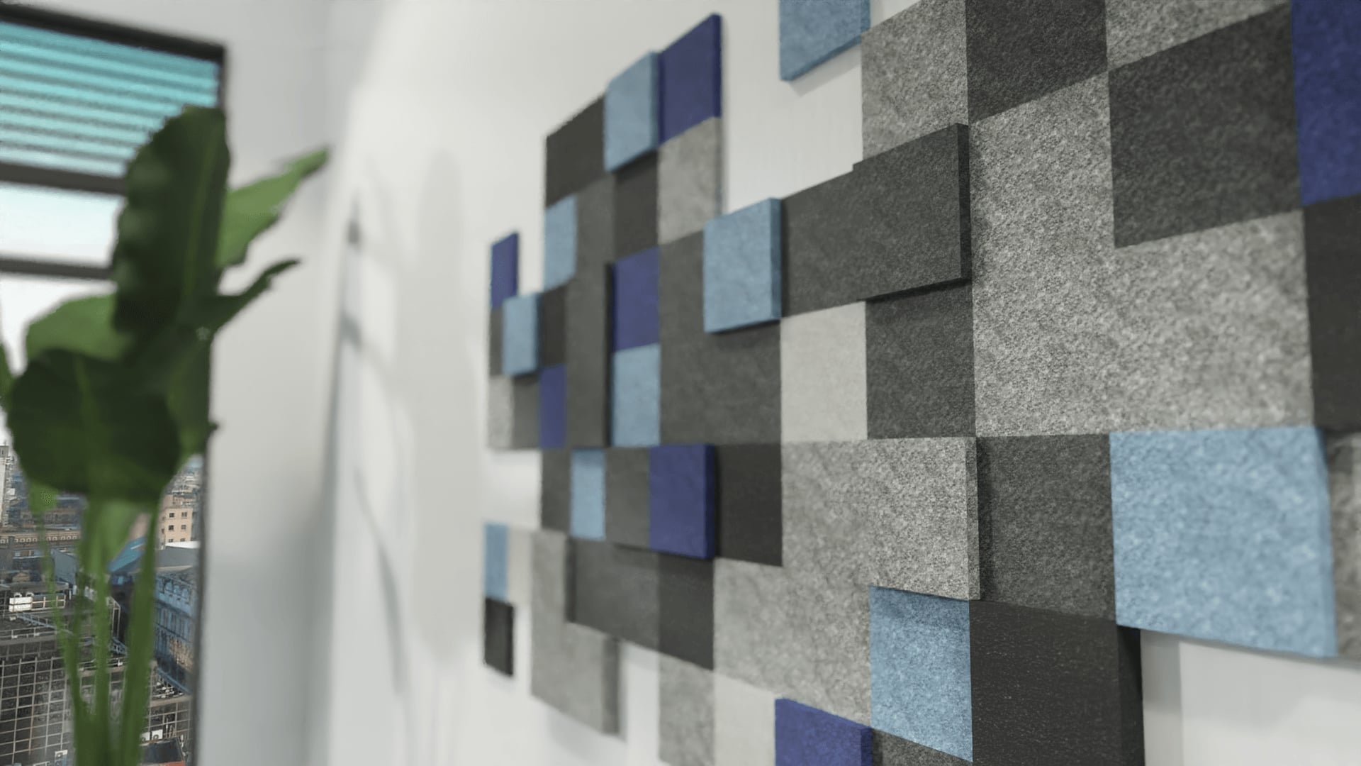 אריחים אקוסטיים ALPHA TILE - 8