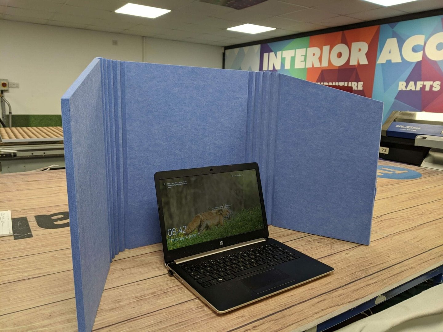 מחיצה אקוסטית DESKTECH - 6