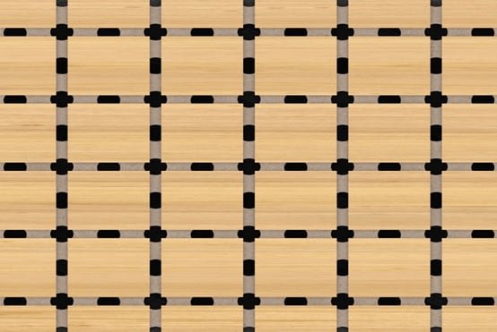 תקרת עץ חירוץ - DK 32x32 DS 2000