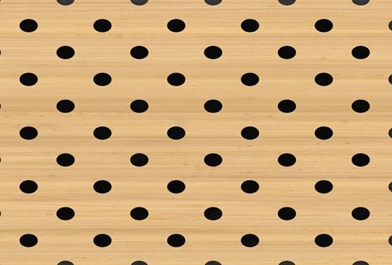 תקרת עץ חירור - TD 32x32x8mm DS 2000